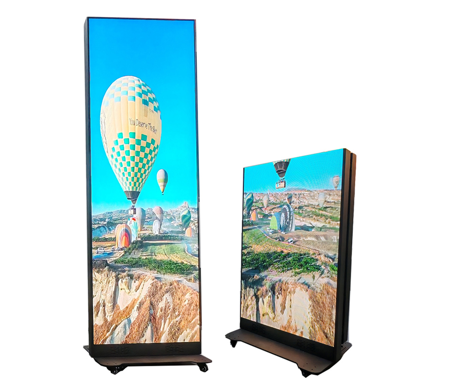  LED 折叠海报屏